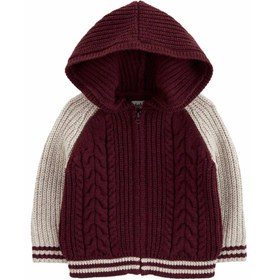 Resim Carter's Erkek Bebek Hırka - Bordo / 18 Ay 