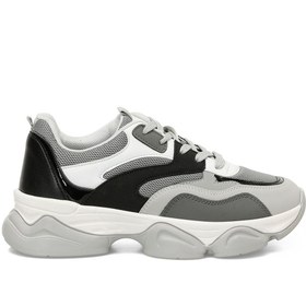 Resim Butigo 25S-458 5FX Siyah Kadın Sneaker 