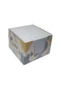 Resim Küp Bloknot Kağıdı 9 x 9 CM 1. Hamur Beyaz (400yp) 