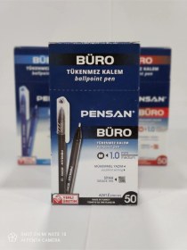 Resim Büro Tükenmez Kalem Siyah 50 Li Paket Siyah 