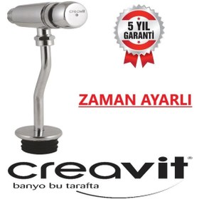 Resim Creavit Zaman Ayarlı Sıva Üstü Pisuar Musluğu Bataryası PM3160 