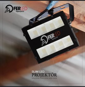 Resim Ferled 400W SLİM LED PROJEKTÖR 6500K 