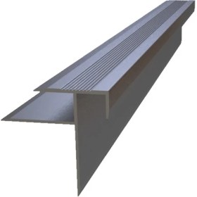 Resim Global 10X10 Laminant Parke Burun Profili Düz Gri ( 5 ADET ) 