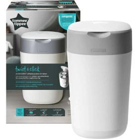 Resim Bebek Bezi Çöp Kovası, Beyaz, Pratik ve Şık Tasarım 