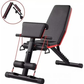 Resim Marsilyan Katlanabilir Ayarlanabilir Mekik ve Ağırlık Sehpası 