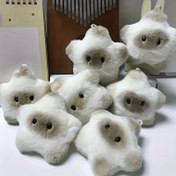 Resim Yumuşak & Dayanıklı Squeaky Yıldız Peluş Kedi Oyuncağı - Etkileşimli İç Mekan Oyun Arkadaşı, 10.01cm 
