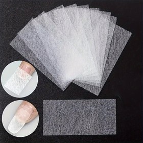 Resim 10 adet Fiberglas Tırnak Uzatma Jeli Non-Spun Fransız Manikür Akrilik Tırnak Koruyucu Tırnak Sanatı Uzatma Formu Aracı, Bej, Açık Bej ve Siyah, Parlatılmış Bitiş, Salon ve Ev Kullanımı için 