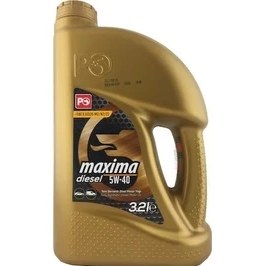 Resim Petrol Ofisi Maxima 5W-40 3,2 Litre Motor Yağı ( Üretim Yılı :2023 ) 
