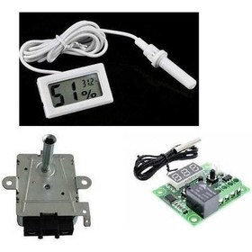 Resim Kuluçka Set Nem Ölçer ,Termostat, Çevirme Motoru 