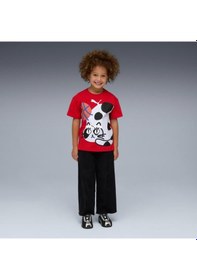 Resim Puma Çocuk Tişört Sporty Cats Kırmızı 