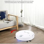 Resim Cordial Akıllı Robot Süpürge 3'ü 1 Arada: Emme, Paspaslama, Otomatik Nemlendirme Beyaz Beyaz 