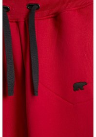 Resim Bad Bear Less Plain Sweatpants Kids Crimson-red Kırmızı Çocuk Eşofman Altı - Kırmızı 