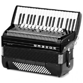Resim Hohner A38221 Amica Forte Iv 96 Akordiyon (Siyah) 