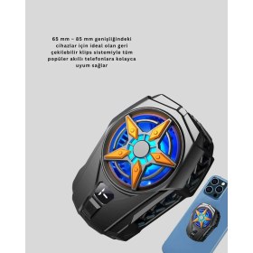 Resim Marsilyan Evrensel Uyumlu Type-C Şarjlı Cep Telefonu Radyatörü - MCT5753-6222 