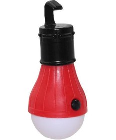 Resim Hegi 818100075 Taşınabilir Pilli Outdoor Kamp Lambası - Kırmızı 