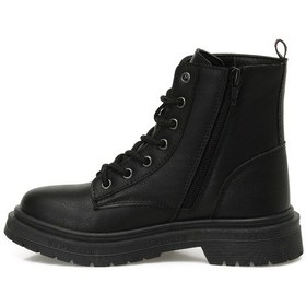 Resim U.S. Polo Assn. TRENA JR 5PR Siyah Kız Çocuk Biker Bot 