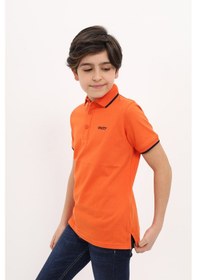 Resim Toontoy Kids Toontoy Erkek Çocuk Tişört Oranj 