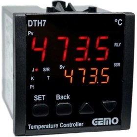 Resim Gemo DTH7-24V Ekonomik Seri "Auto-tune PID" Sıcaklık Kontrol Cihazı 