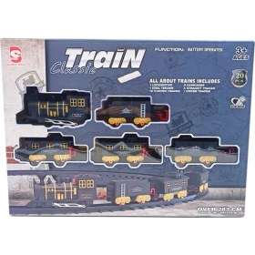 Resim Seher Oyuncak Pilli Raylı Işıklı Tren 285CM SHR-8501C 