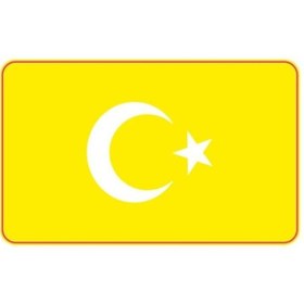 Resim Cg Şeffaf Sarı Bayrak Far Filmi 