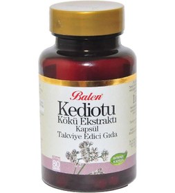 Resim Balen Kediotu Kökü Ekstraktı Kapsülü 375 MG x 80 Adet Kedi Otu 