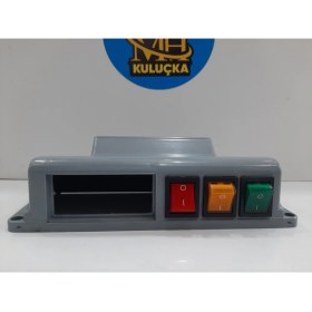 Resim MH Jital Termostat Pano Kutusu Üç Şalterli 