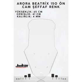 Resim Jiekai Arora Beatrix 150 Ön Cam 