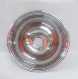 Resim Evye Krom Yuvarlak Montaj Çapı 22 Cm Derinlik 15 Cm 