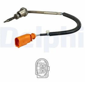 Resim Delphi TS30146 Egzoz Sicaklik Sensoru 03L906088F Uyumlu 