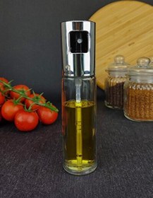 Resim DigitHome Pratik Sprey Cam Zeytinyağı Sirke ve Sıvıyağ Şişesi Püskürtmeli Airfryer Pişirme Öncesi Yağdanlık 100 Ml - F/3 C1-1-289 