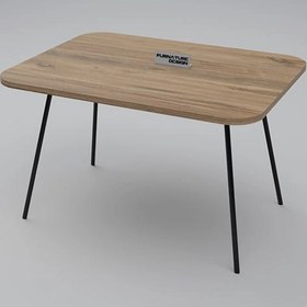 Resim Cmk Store Katlanır Bahçe Kamp Balkon Masası 60x80 cm Atlantik Çam 