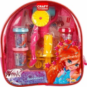 Resim Ohbe Express Crafy Sırt Çantalı Oyun Hamuru Seti 200 G 18 Parça 