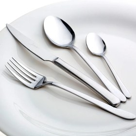 Resim Jumbo 8002 Mry 24 Parça 6 Kişilik Tatlı Çatal Kaşık Bıçak Seti 