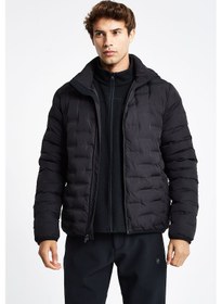 Resim Erkek Şişme Mont 25k-1072 Siyah 