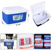 Resim Wholesale00 8l Taşınabilir Soğutucu Araba Buz Kovası Mini Buzdolabı, Hareketli 