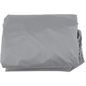 Resim Vkemall Dış Mekan Daire Masa Sandalye Koruması - Su Geçirmez, Güneş Ve Toz Koruyucu Gri Örtü 