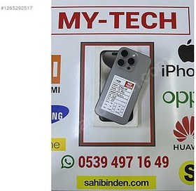 Resim Apple iPhone 15 Pro İkinci El YD | 128 GB | Natürel Titanyum 