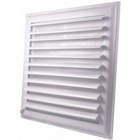 Resim Beyaz Plastik Menfez Panjur 60x60 