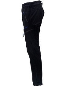 Resim Erkek Soft Shell İçi Polarlı Outdoor Siyah Pantolon 001 