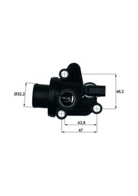 Resim Mahle Tı1287 Termostat A1662030075 A1662030175 A1662030275 