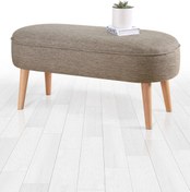 Resim Lorence Home Lednok Bench Puf - Kahve 