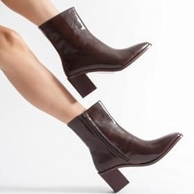 Resim Zerina Kadın Bej Metal Aksesuarlı Sivri Burun Yüksek İnce Topuklu Ayakkabı Stiletto (9 CM), 36 