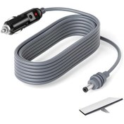 Resim Meridiangoods Starlink Mini Dc Araç Kablosu 10m 12v 24v Şarj Kablosu Kamyon Otobüs Gemi 