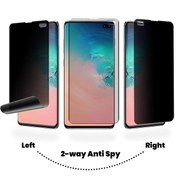 Resim Galaxy S10 G973 Ekran Koruyucu Gizlilik Filtreli Hayalet Nano Siyah 