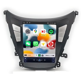 Resim maitech MTC-980 TS Hyundai Elantra Tesla Ekran 2014-2016 4+64GB Android Multimedya Teyp 