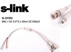 Resim SL-DC562 bnc+dc 5.5-2.1 0.30cm dc 10 paket S-Link