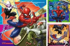 Resim Ravensburger 3x49 Parça Puzzle Marvel Spider Man 120041153 