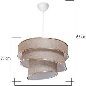 Resim Tuğbasan DORYA SARKIT KUMBEJİ - GOLD ŞERİTLİ 