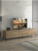 Resim Wood'N Love Vega Premium 200 Cm Geniş Dolaplı Metal Ayaklı Tv Üni (533004083) 