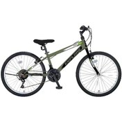 Resim Ümit 2433 Explorer Erkek Dağ Bisikleti V 24 Jant 21 Vites Yeşil Siyah Çok Renkli 